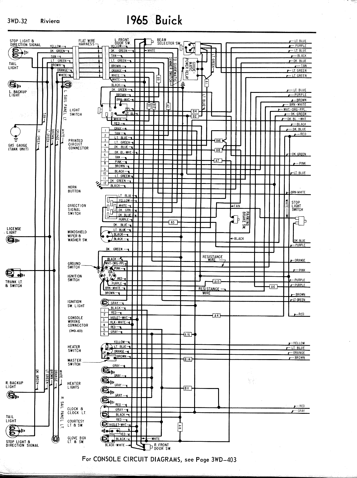 Buick Wiring Diagrams: 1957-1965